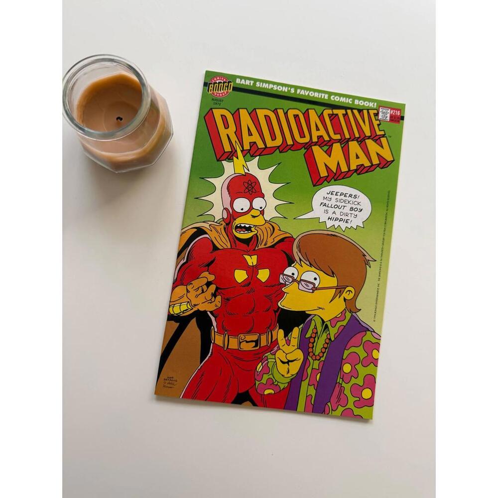 Radioactive Man #216 (1994) | Fallout Boy Hippie Issue | Simpsons 70s Comic